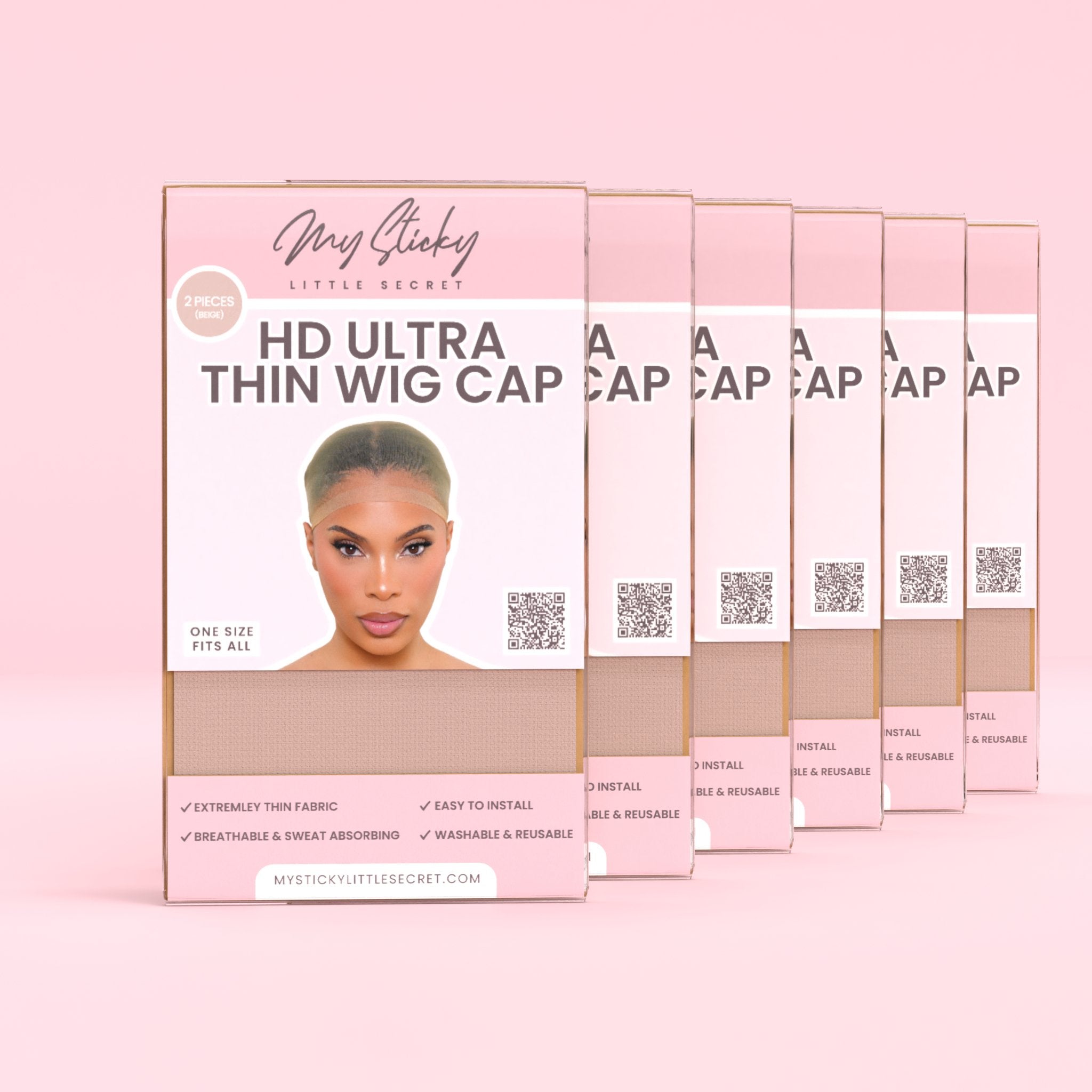 HD Wig Cap (Value Pack of 12) - My Sticky Little Secret